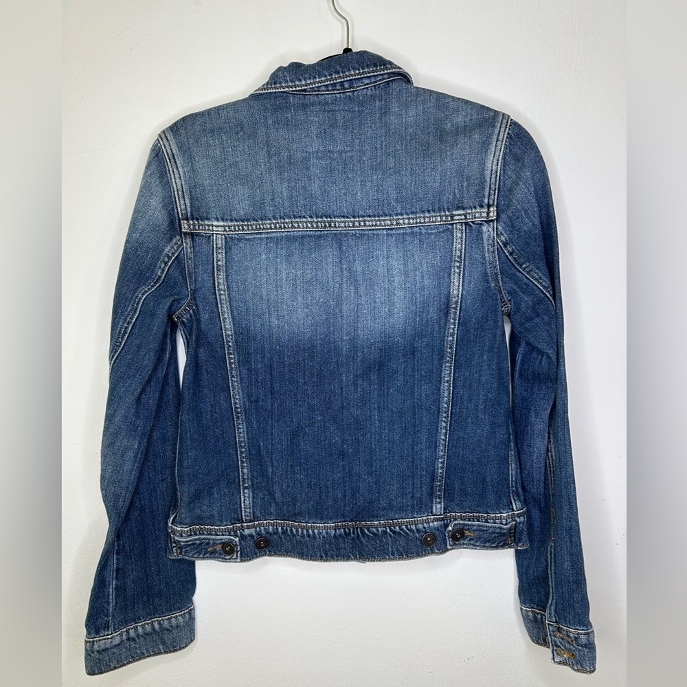 PAIGE Rowan Women’s Blue Jean Jacket Classic Design Cotten Blend Size small - Picture 4 of 7